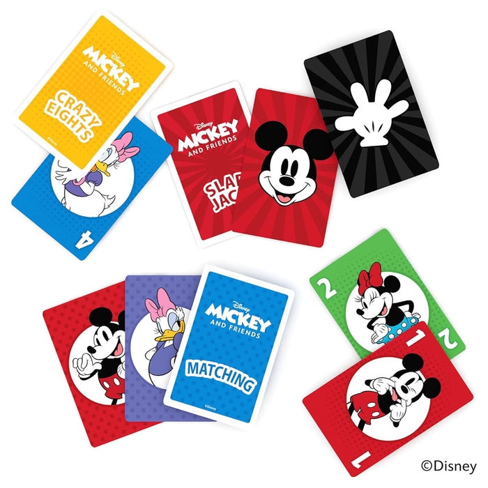 Disney Mickey and Friends 3 in 1 Card Game