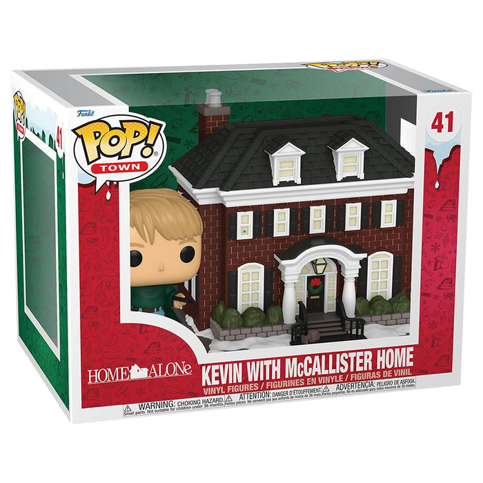 Funko Pop! Town: Home Alone: Kevin with McCallister Home Vinyl Figures #41