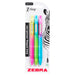Zebra Pens Z-Grip Ballpoint Soft Touch 3pk Black ink