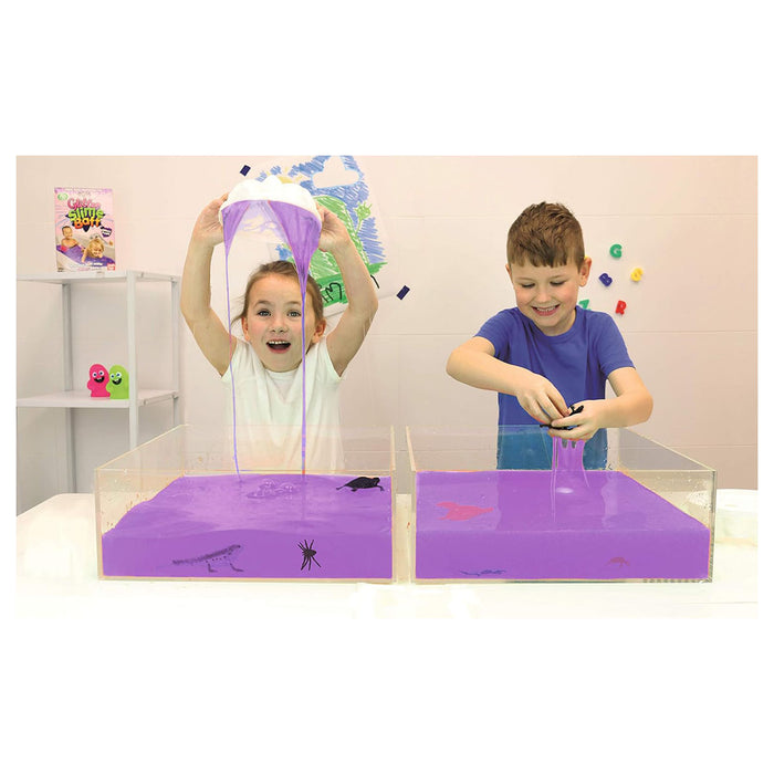 Zimpli Glitter Slime Baff Purple Sensory Bath Fun