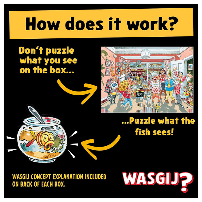 Wasgij? Original 9 Retro: Home Improvements! 1000 Piece Jigsaw Puzzle