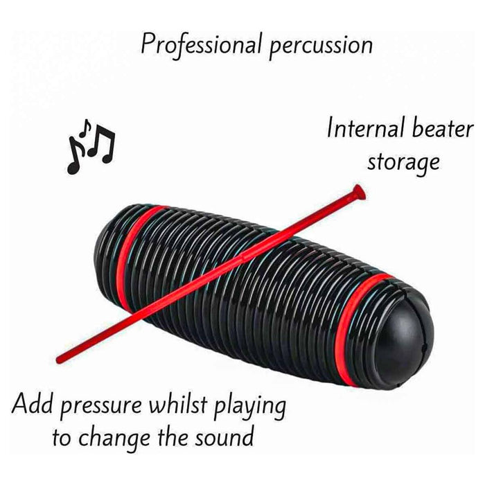 Halilit Hi-Lo Guiro Red