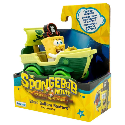 The SpongeBob Movie: Search for SquarePants: Bikini Bottom Boaters SpongeBob Diecast Vehicle