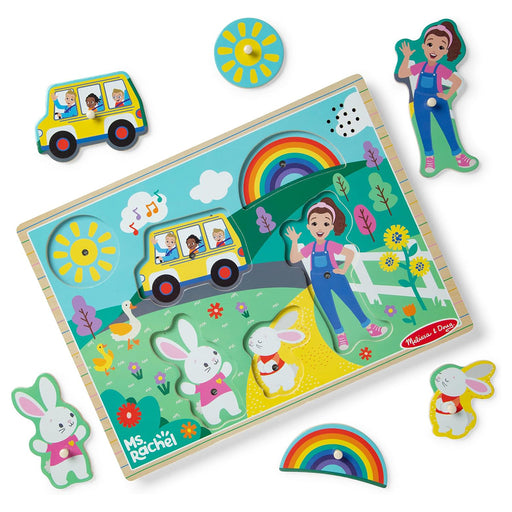 Melissa & Doug Ms. Rachel Wooden Song Puzzle