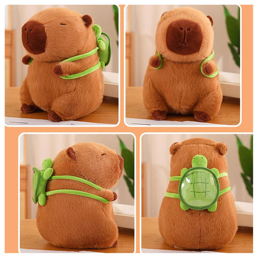 Capybara with Backpack 25cm Plush (styles vary)