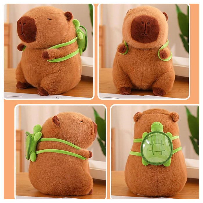 Capybara with Backpack 25cm Plush (styles vary)
