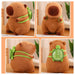 Capybara with Backpack 25cm Plush (styles vary)