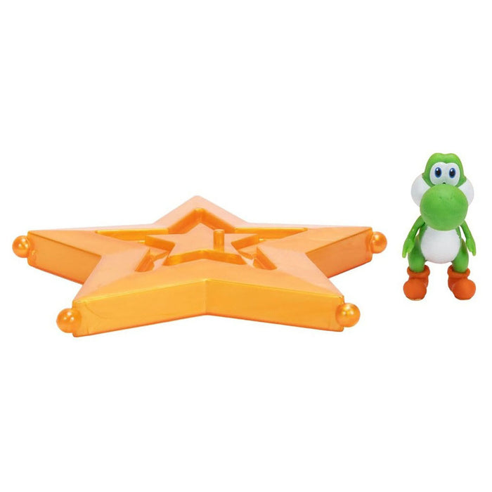 The Super Mario Galaxy Movie: Yoshi Mini Figure with Star Launcher 