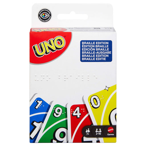 UNO Braille Edition Card Game