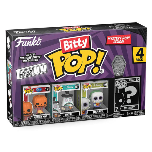 Funko Bitty Pop! The Nightmare Before Christmas Figures Series 2 (4 Pack)