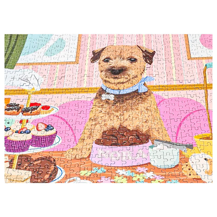 Gibsons Nibbles with Nora 1000 Piece Jigsaw Puzzle