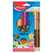 Maped Color'Peps World Colouring Pencils (15 Pack)