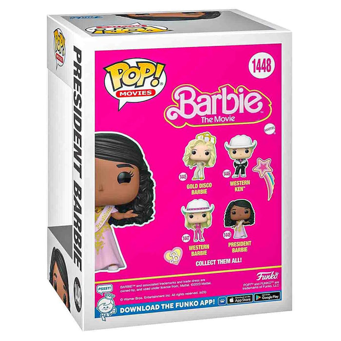 Funjko Pop! Movies: Barbie: The Movie: President Barbie Vinyl Figure #1448