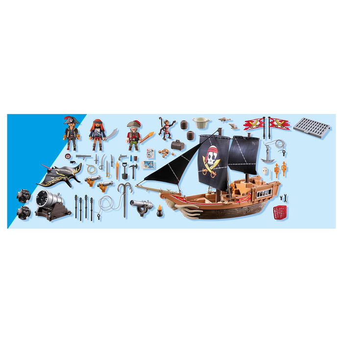 Playmobil Large Pirate Ship Playset