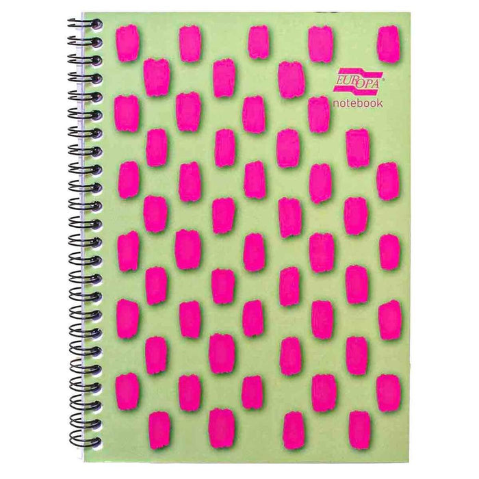Clarefontaine Europa Splash A5 Notebook Pink 