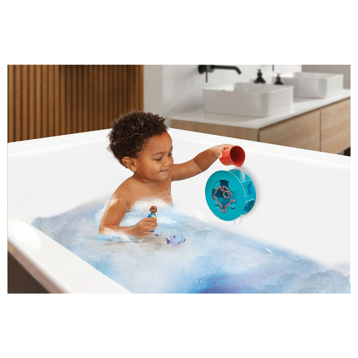 Playmobil 1.2.3 AQUA Water Wheel with Baby Shark Bath Toy