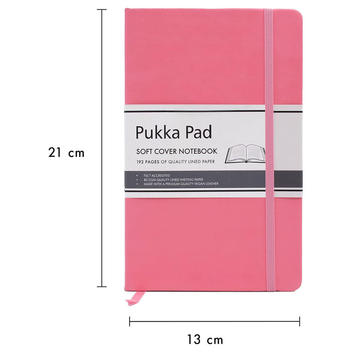 Pukka Pad Signature Soft Cover Notebook Pink