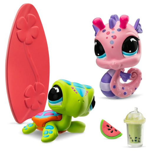 Littlest Pet Shop Pet Pair Series 4 Beach Bites Figures
