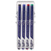 Pilot FriXion Fineliner Erasable Writing Felt-tip Coloured Pens (4 Pack)