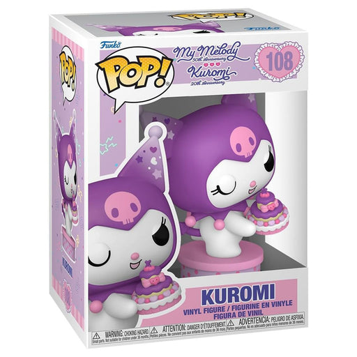 Funko Pop! My Melody 50th Anniversary: Kuromi Vinyl Figure #108