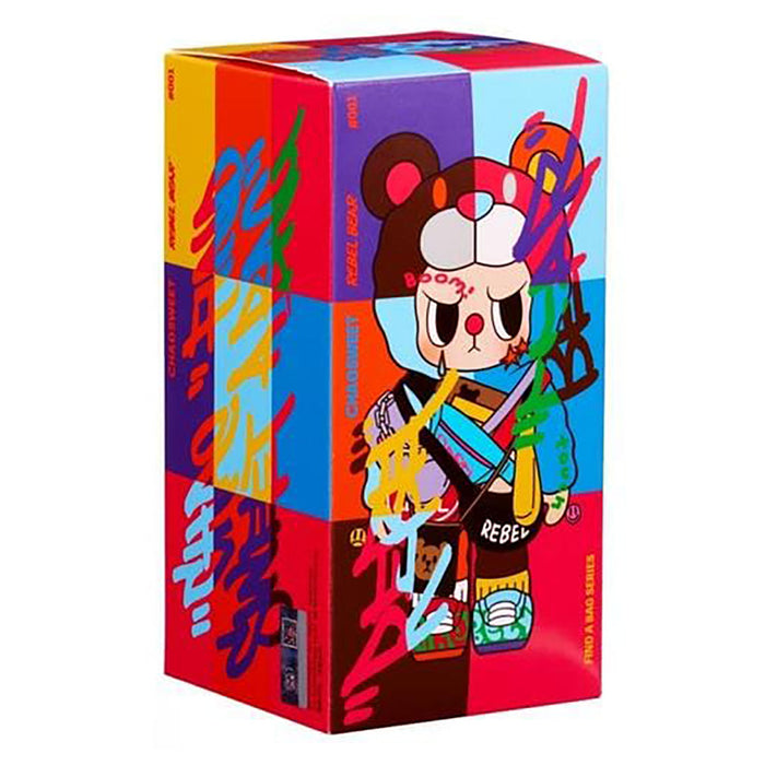 Pop Cuppo Rebel Bear & Bag Movable Plush (styles vary)