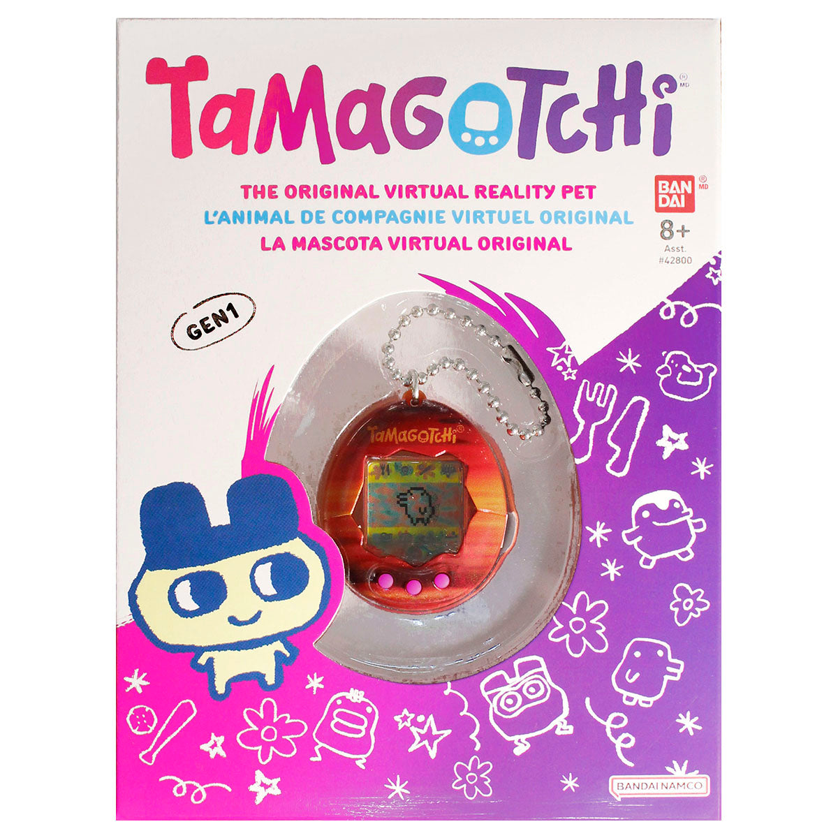 Tamagotchi Gen 1 Sunset Virtual Reality Pet — Booghe