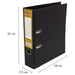 Pukka Recycled A4 Lever Arch File Black 