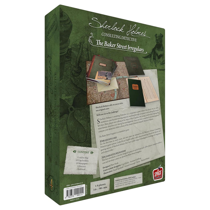 Sherlock Holmes Consulting Detective: The Baker Street Irregulars Board Game