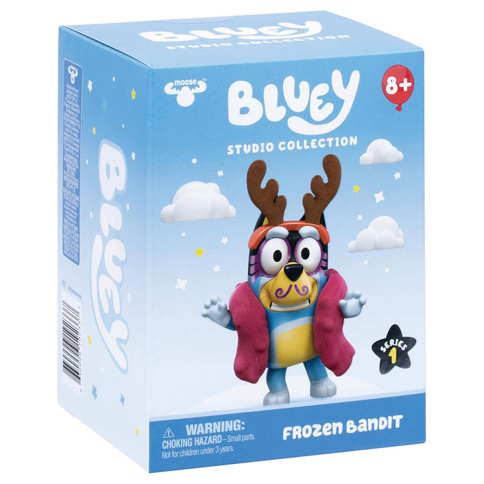 Bluey Studio Collection S1 Frozen Bandit Figure