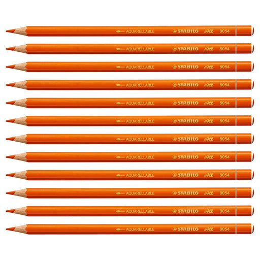 STABILO ALL Orange Pencil (12 Pack)