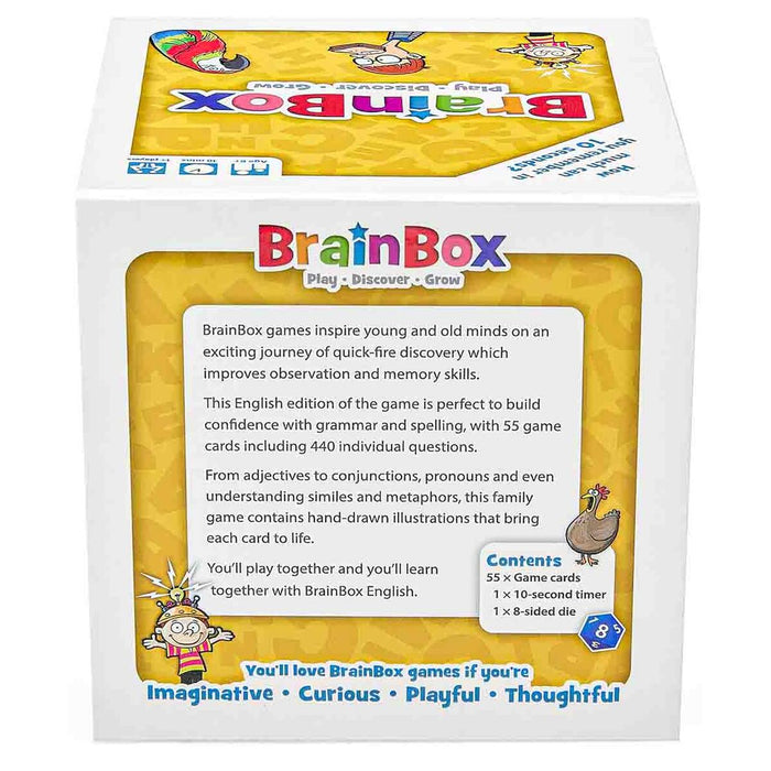 BrainBox English Card Game