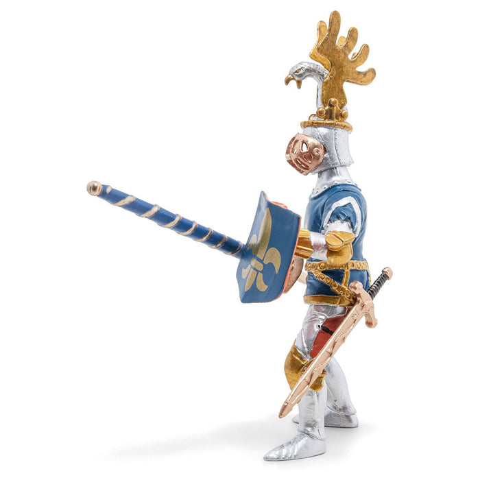 Papo Fantasy World Blue Knight Fleur de Lys Figure