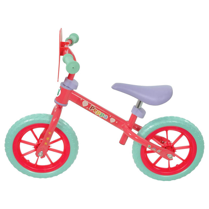 Peppa Pig 12" Balance Bike with Light Up Wheels