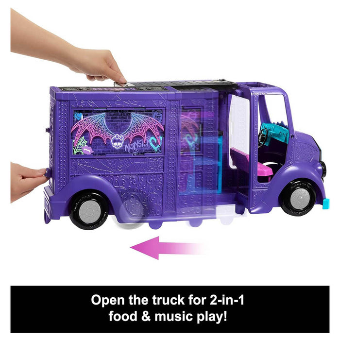 Monster High Draculaura Fangtastic Rockin' Food Truck Playset