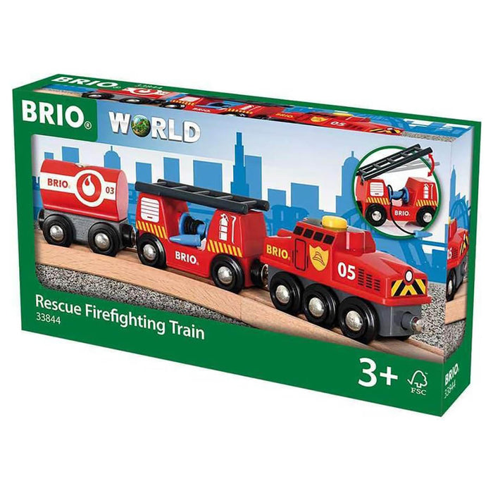 BRIO Rescue Firefighting Train