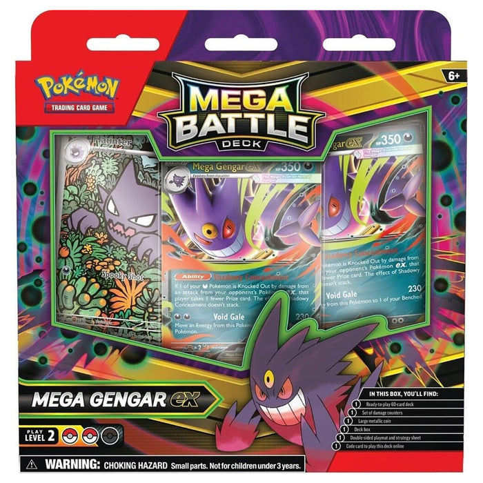 Pokemon TCG: Mega Battle Decks - Gengar ex