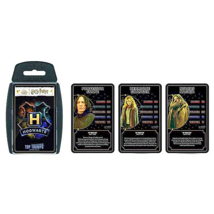 Harry Potter Hogwarts Top Trumps Specials Card Game