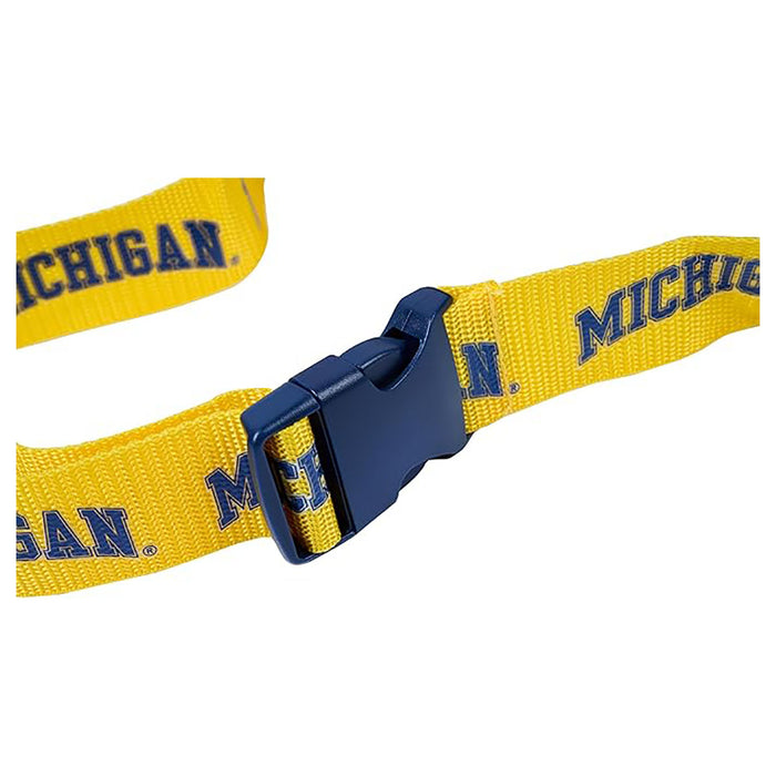 Cross body bag featuring iconic Michigan branding