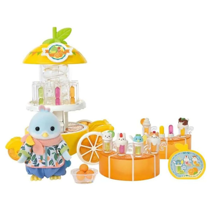 Sylvanian Families Citrus Bird Juice Stand Playset