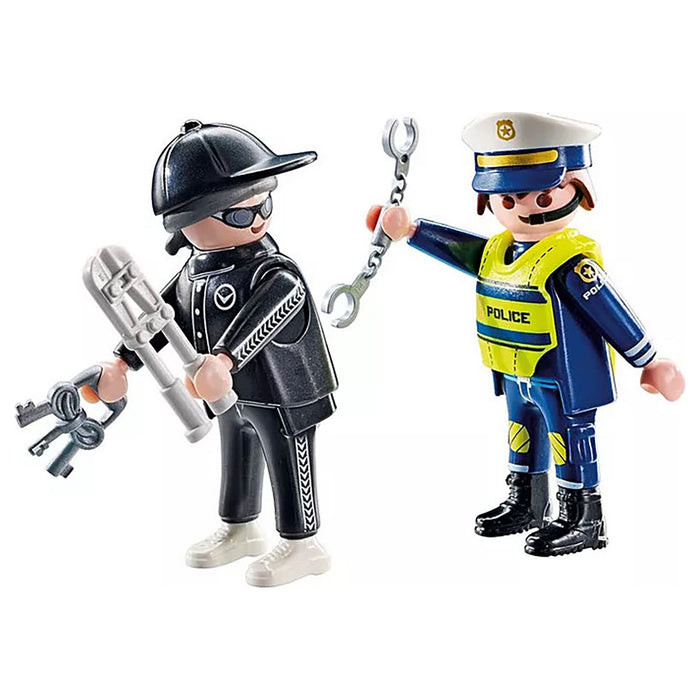 Playmobil DuoPack Policeman and Burglar Figures