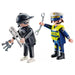 Playmobil DuoPack Policeman and Burglar Figures