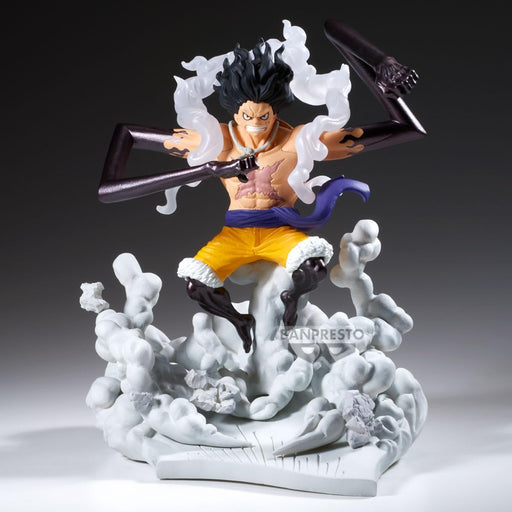 One Piece Senkozekkei Monkey D. Luffy Gear 4 Figure