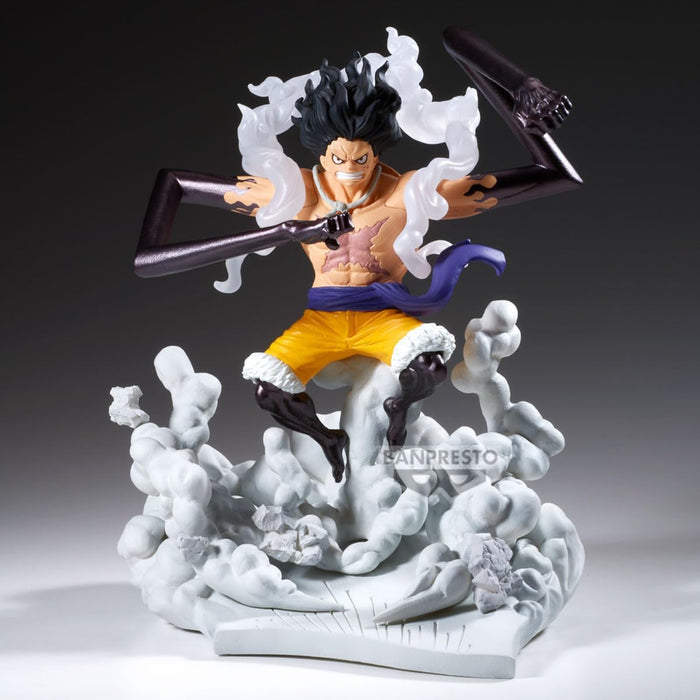 One Piece Senkozekkei Monkey D. Luffy Gear 4 Figure