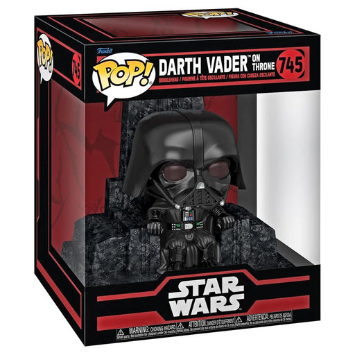 Funko Pop! Star Wars: Darth Vader on Throne Deluxe Vinyl Figure #745