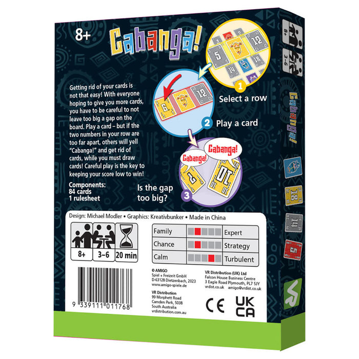 Cabanga! Card Game