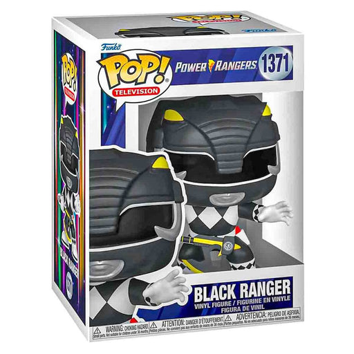 Funko Pop! Television: Power Rangers 30th Anniversary: Black Ranger Vinyl Figure #1371