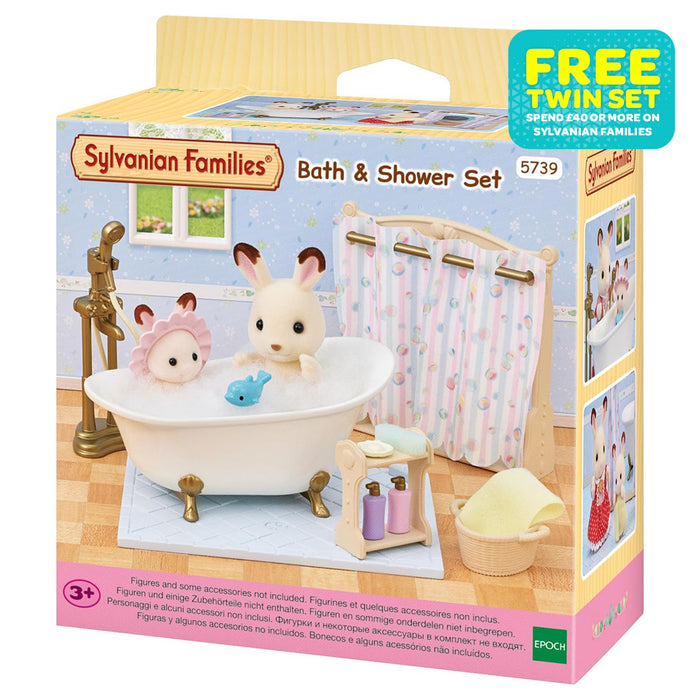 Sylvanian Families Bath & Shower Set