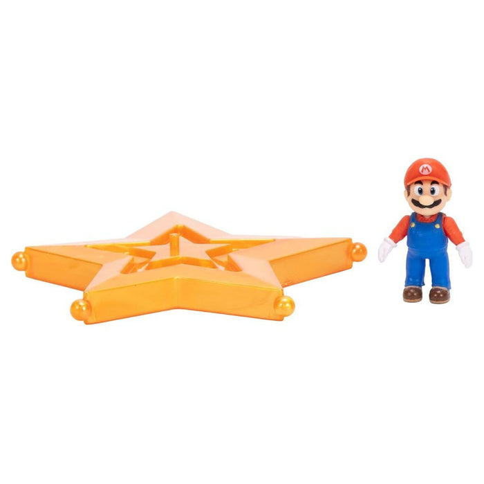 The Super Mario Galaxy Movie: Mario Mini Figure with Star Launcher 