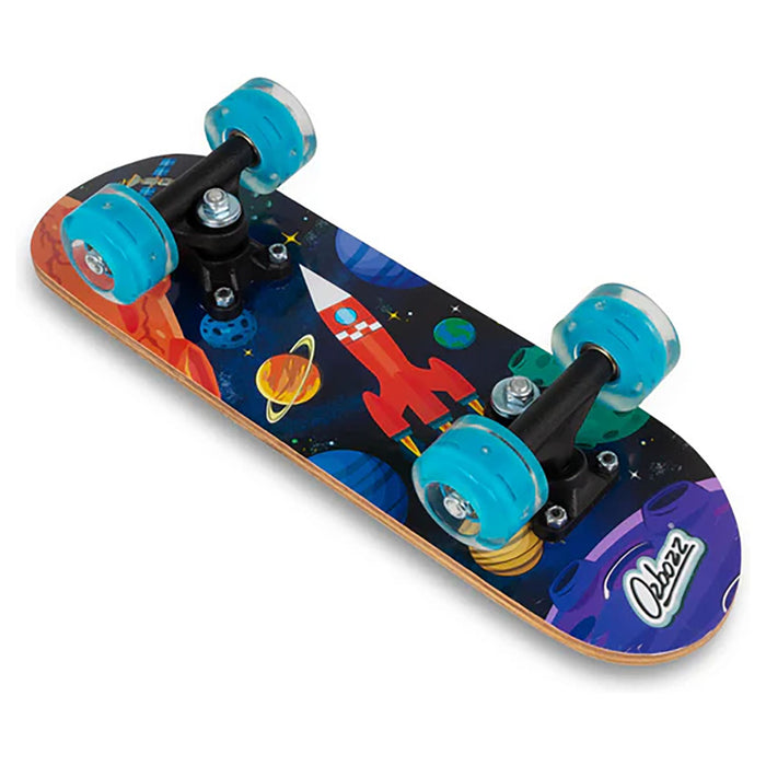 Ozbozz Space Skateboard with Flashing Wheels