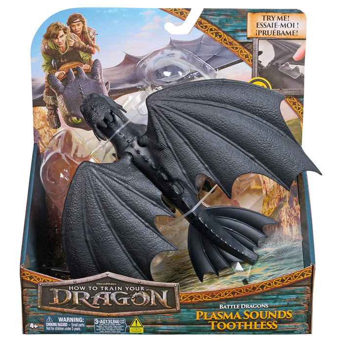 How to Train Your Dragon: Battle Dragons Plasma Toothless Figure
